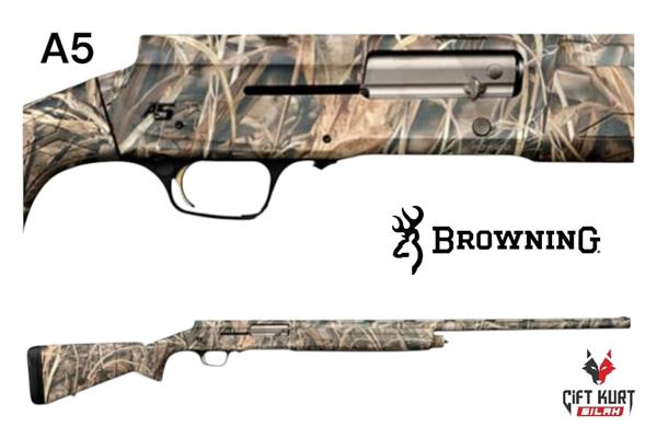 BROWNING A5 ONE CAMO MAX5 YARI OTOMATİK AV TÜFEĞİ